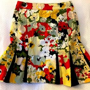 Anthropologie Vintage cirq early to mid 2000’s textured Voila line skirt